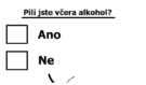 DOTAZNÍK: Pili jste alkohol?