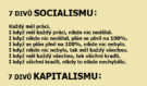 7 divů socialismu a 7 divů kapitalismu