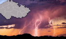 Bouřky opět zasáhnou Česko, meteorologové vydali výstrahu. Kde bude pršet nejintenzivněji?