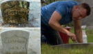 Výjimečný čin: Uprostřed pracovního týdne si vzal volno, aby se postaral o opuštěné hroby! Zaslouží si velký POTLESK