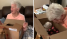 VIDEO: Podívejte se, jak emotivně babička reagovala na dárek od své vnučky. Nejdříve se začala smát, ale pak…