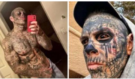 Muž utratil miliony za tetování celého těla a oční bulvy, ale počkejte, až uvidíte, jak vypadal předtím
