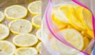 Dáváte citron jen do čaje? Tento trik s mrazákem má využít všechno! Tohle musíte vyzkoušet