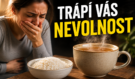Trápí vás nevolnost a žaludek jako na vodě? Tyto 4 běžné potraviny mohou přinést rychlou úlevu